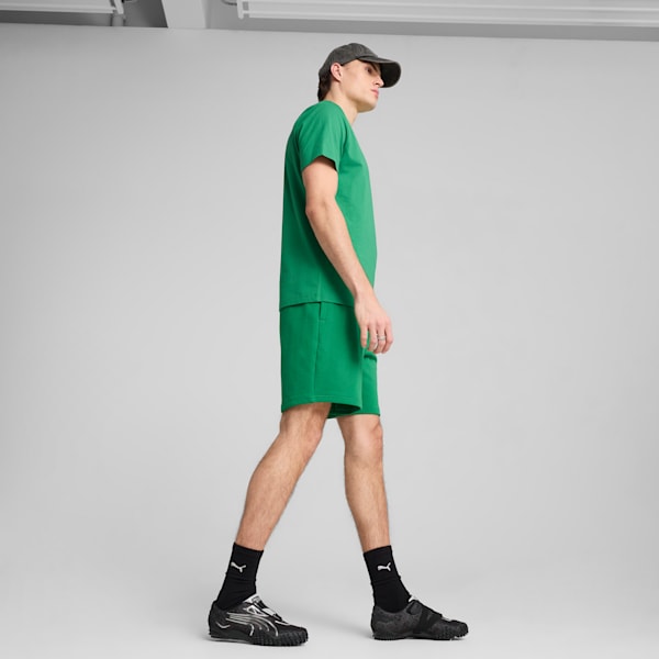 WARDROBE ESSENTIALS Men's Relaxed 7" Shorts, Archive Green, extralarge